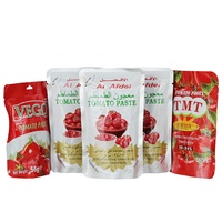 Sauce Tomate Rouge Fraîche en Sachet 50g/56g/70g – Pâte de Tomate – Vente Chaude Direct Usine Chine