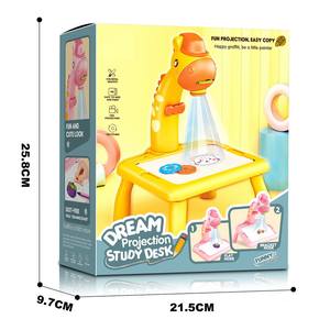 新しいデザイン教育活動学習デスクおもちゃ子供知恵アート絵画ボードテーブル子供描画プロジェクター - Product Image 5