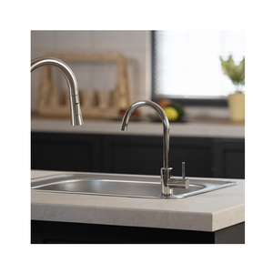 Purificador de agua manual de acero inoxidable electro-positivo Nano filtro grifo debajo del fregadero para uso doméstico elimina 99.99% prefiltros - Product Image 4