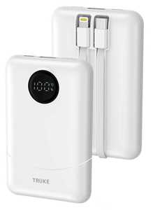 Sạc dự phòng di động USB 20000mAh bán chạy nhất, pin ngoài PVC, tích hợp cáp, dung lượng cao - Product Image 3