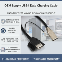 Câble USB 2.0 blindé mâle-femelle avec renfort en feuille de cuivre pour un transfert de données stable pour appareil photo et ordinateur