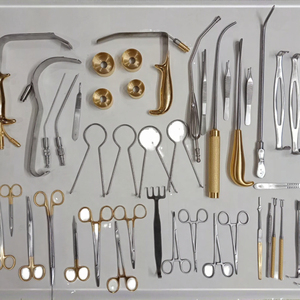 Juego de instrumentos de alta calidad para cirugía mamaria, mamoplastia, 30 piezas, herramientas de cirugía plástica, acero inoxidable alemán, manual, de ZUOL. - Product Image 3