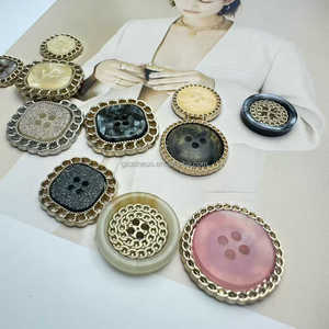 Bán buôn nhựa kim loại kết hợp nút 4 lỗ phù hợp với nút Mô hình người đàn ông Phụ nữ phù hợp với nút - Product Image 2