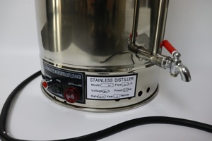 Équipement industriel de laboratoire 20L Distillateur d'eau automatique en acier inoxydable à chauffage électrique avec fonction d'ajout d'eau automatique - Product Image 6