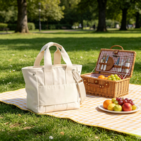 Casual schoudertas met voorzak, gepersonaliseerd outdoor-thema, merktas voor parkbijeenkomsten, weekendtrips, natuurwandelingen