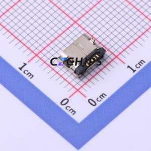 USB-111HB1-B-CU USB Connector SMD Connector ( Connector Type: Micro-B )( Gender: Female )( Mounting Type: Horizontal Mount ) - Product Image 2