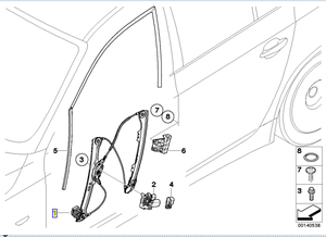 Pour <span class=keywords><strong>BMW</strong></span> E60 E61 51337184384 51337075668 51 33 7 184 384 <span class=keywords><strong>Robot</strong></span> d'installation de verre <span class=keywords><strong>Robot</strong></span> de levage de verre Lève-verre - Product Image 6