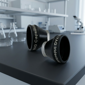 เลนส์สำหรับการผ่าตัดด้วยเลเซอร์ YAG รุ่น Opticlear Original ชุดเลนส์สำหรับการผ่าตัดแคปซูลโอโตมีและอิริเดอเมติกซี พร้อมกล่องเก็บ - Product Image 5