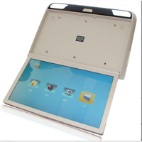 Moniteur de voiture rabattable 19 pouces moniteur de plafond moniteur de toit TV avec USB SD