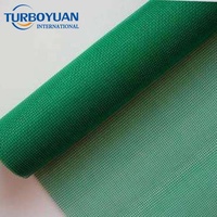Filet anti-insectes en plastique HDPE vert avec protection UV pour serre, longueur personnalisable, marque Turbo Yuan – Offre Spéciale