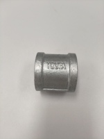Raccord de tuyauterie en acier galvanisé électrique fileté malléable 1 1/2 pouce 48,3 mm
