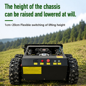 Robot tondeuse sans fil de haute qualité, autopropulsé, zéro-turn, avec fonction de déneigement et <span class=keywords><strong>pelle</strong></span>, télécommandé, pour usage industriel et bricolage - Product Image 5