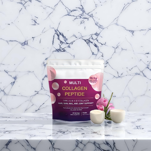 Colágeno en Polvo Tipos I II III V X Sin Sabor, Proteína de Colágeno de Animales Alimentados con Pasto, 20 Porciones para Adultos - Product Image 4