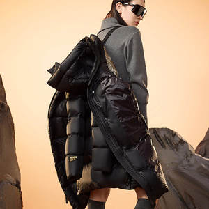 Chaud coupe-vent solide unisexe veste d'hiver décontracté avant fermeture éclair femmes longue doudoune confortable poche manteaux équestres - Product Image 4