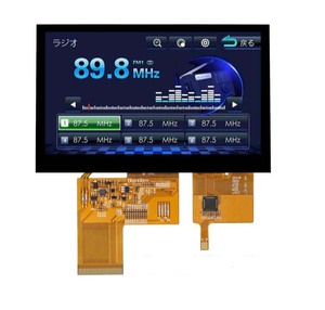 Màn Hình LCD <span class=keywords><strong>TFT</strong></span> Độ Sáng Cao <span class=keywords><strong>5</strong></span> Inch 800X480 Với Bảng Điều Khiển Cảm Ứng - Product Image 5