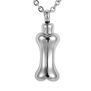 Pendentif en acier inoxydable pour os de chien, collier, cadeau d'anniversaire, pour animaux de compagnie, commémoratifs, bijoux pour la décoration