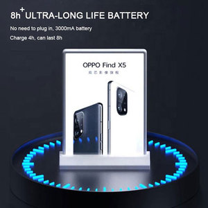 USB có thể sạc lại Đôi Hai Mặt dấu hiệu quảng cáo ánh sáng Hộp A4 A5 pin Powered di chuyển dấu hiệu menu - Product Image 2