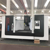 Centre d'usinage vertical CNC VMC1890, axes Y et Z, 4 guides linéaires, machine de fraisage haute précision pour composants de grande taille
