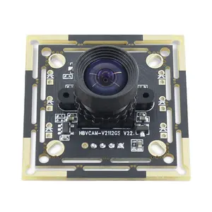 Câmera de sensor usb, alta qualidade 0.3mp foco fixo ov7251 sensor exposição global preto branco 120fps módulo da câmera