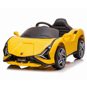 Auto elettrica <span class=keywords><strong>Lamborghini</strong></span> Sian con licenza per bambini con telecomando 2.4g 12v Ride on auto <span class=keywords><strong>Lamborghini</strong></span> per bambini - Product Image 5
