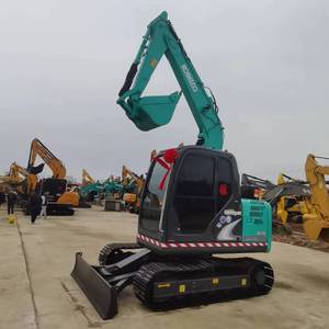 Miniexcavadoras usadas Kobelco SK75 a la venta, los componentes del núcleo incluyen el motor de la bomba del motor - Product Image 6