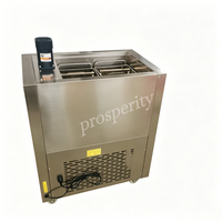 Machine à glaces commerciale automatique en acier inoxydable à 2 moules pour les commerces de snacks et de jus