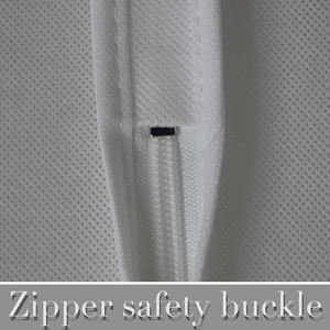 Personalised Black &amp; White <strong>Breathable</strong> Men's Suit Cover Travel-friendly Bridal Wedding Gown <strong>Garment</strong> <strong>Bags</strong> with Custom Logo - Product Image 4