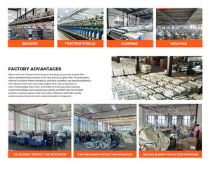 ผ้าซิลิก้าเคลือบซิลิโคนกันไฟที่อุณหภูมิสูง1200C มีบริการตัดกระบวนการ - Product Image 5