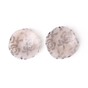 Copricapezzoli in Pizzo Floreale Nero Adesivi in <span class=keywords><strong>Silicone</strong></span> Invisibili Sexy Accessori Intimi per Ragazze - Product Image 5