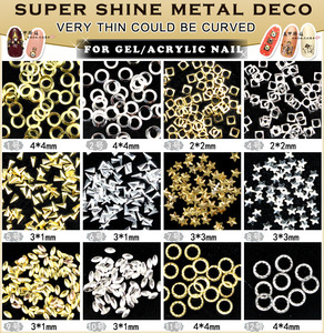 TSZS, venta al por mayor, 1000 unids/bolsa, estilo Punk, decoración de <span class=keywords><strong>uñas</strong></span> de Metal, accesorios 3D de alta calidad <span class=keywords><strong>para</strong></span> <span class=keywords><strong>uñas</strong></span> de Gel acrílico, encanto de Metal - Product Image 2