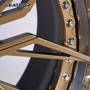 Jantes en alliage forgé LEATOUR de style classique, personnalisées, de 16 à 24 pouces, pour Mercedes, BMW, AUDI, Range Rover, Aston Martin - Product Image 3