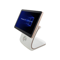 Caisse enregistreuse POS Yingdi C980 avec écran tactile multipoint de 15,6 pouces, processeur i5 performant, 8 Go de RAM, SSD de 128 Go, Windows 10 en version d'essai, personnalisable