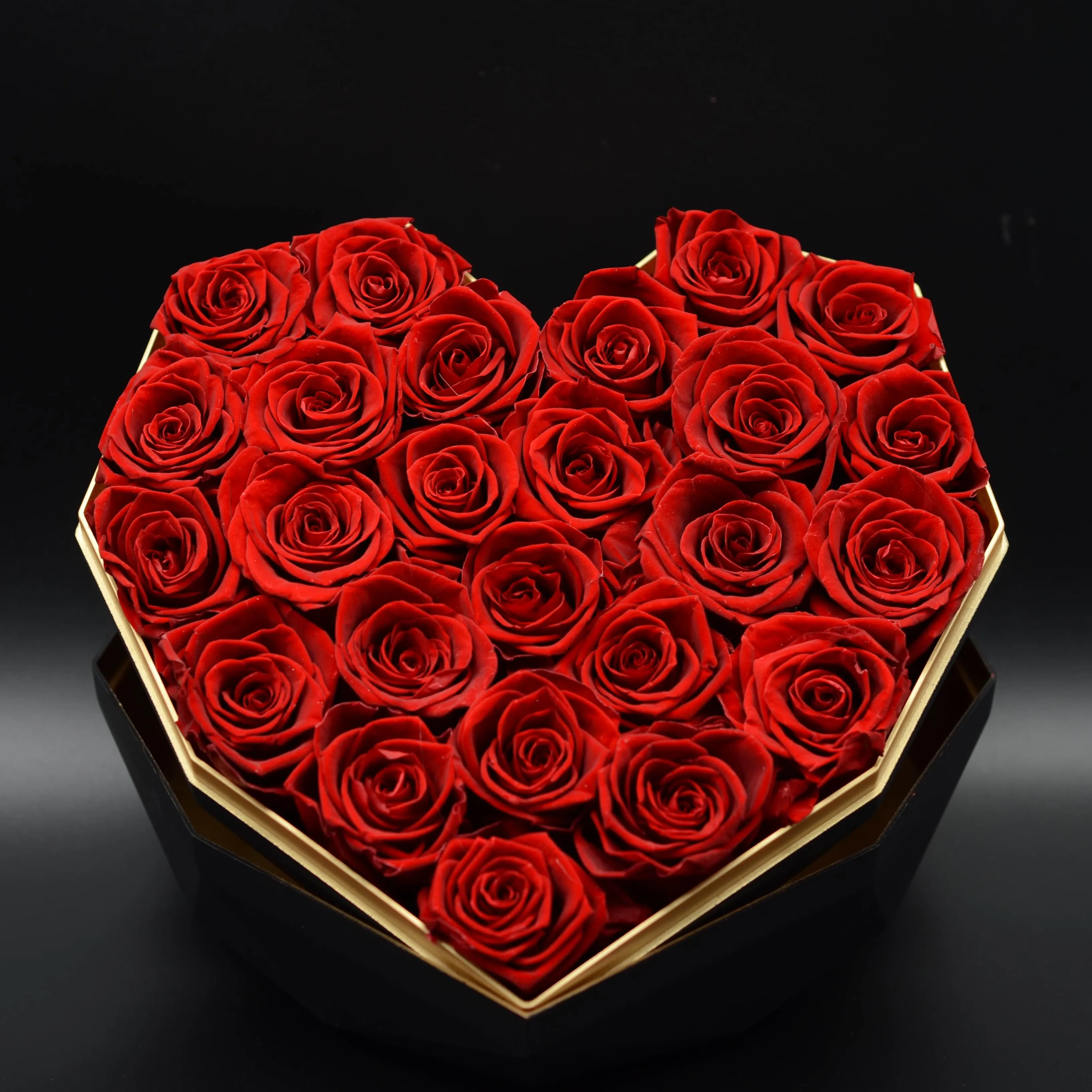 Custom Decorative Heart Gift Box Dropship Valentine Rose Eternal Preserved Rose