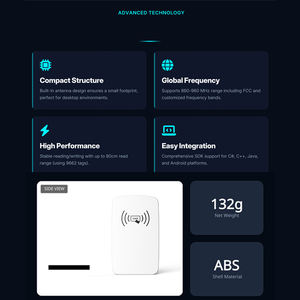 Sistema <span class=keywords><strong>de</strong></span> <span class=keywords><strong>biblioteca</strong></span> inteligente UHF RFID, detector <span class=keywords><strong>de</strong></span> etiquetas, microchip USB, lector RFID <span class=keywords><strong>de</strong></span> corto alcance, 1M - Product Image 4
