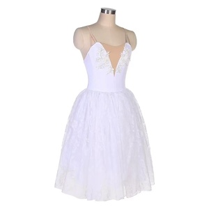 Nuovo Costume da <span class=keywords><strong>Ballerina</strong></span> Schiaccianoci Bianco per Bambine, Tutù Romantico da Balletto - Product Image 1