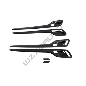 ชุดอุปกรณ์ตกแต่งภายในรถยนต์ WZXD 2020 2021 คาร์บอนไฟเบอร์ ชุดสติ๊กเกอร์ ABS สำหรับตกแต่งแผงหน้าปัด กรอบสวิตช์หน้าต่าง สำหรับรถยนต์ MG ZS - Product Image 4