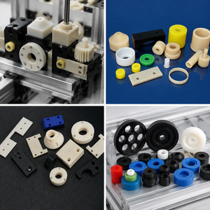 Componentes de Ingeniería de Precisión de Plástico de Poliamida de Alta Resistencia PA66 <span class=keywords><strong>MC</strong></span>, Piezas Mecanizadas por CNC, Fabricación y Procesamiento - Product Image 5