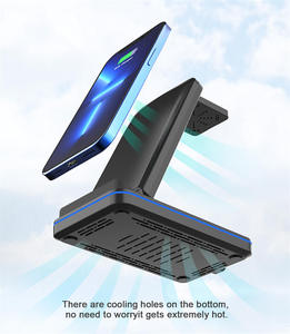 <span class=keywords><strong>2025</strong></span> Hot Bán Có Thể Gập Lại Nhanh Chóng 15W 3 Trong 1 Sạc Không Dây Đứng Cho Iphone 11 12 13 14 Pro Max Samsung Sạc Trạm - Product Image 5