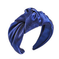 Nouveautés Dream Fashion 2020 : Bandeau de mariage noué en soie, très élastique, style Hip Hop, grand format Boho, avec paillettes brillantes