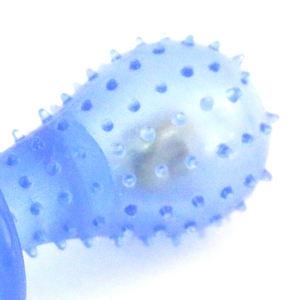 plastic teething aid Small Transparent 9.5cm Pet Chew Toys <b>Pacifier</b> Chew Toy for Pets - Product Image 4