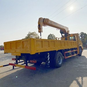 รถเครนติดตั้งบนรถบรรทุก Dongfeng 4x2 8 ตัน แบบยืดไสลด์ได้ พร้อมบูมไฮดรอลิก รถบรรทุกติดเครน ผู้ผลิตจากจีน - Product Image 6