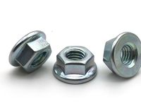 304 Mur Flens Heksagonal dengan Ring Cocok untuk Baut M8 - M24.