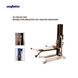 CE onaylı 2.9T hareketli tek Post elektrikli veya manuel araba asansör oto vinç araba bakım için 1 sonrası - Product Image 2