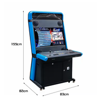 Machine d'arcade de combat style Vewlix 32 pouces pour 2 joueurs, en métal, version anglaise, prise US, pour centre de jeux - Vente en gros