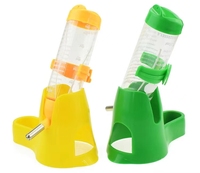 Ensemble de nourriture pour petits animaux Écureuil Hollandais Hamster en sucre Lapin Lapin Cochon d'Inde Buveur Bouilloire en verre 125 ML 4 couleurs buveur pour animaux de compagnie