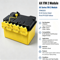 Module ITM 2 Série AX ITM0203 D, Technologie d'impression jet d'encre continue compatible Série AX PY1520 Jaune, Solvant, Nouveau