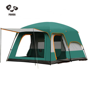 Waterproof sunproof Large Family <b>Tents</b> 8 Persons Multi Room Cabin <b>Tent</b> Camping Outdoor Large Family <b>Tent</b> - Product Image 5