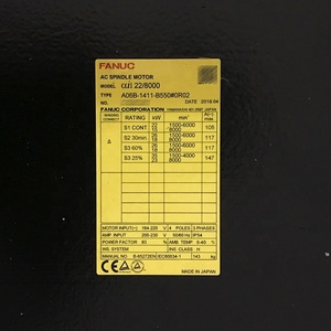A06B-2411-B550 # Accesorios para Sistema de Máquina FANUC 0R02, Motor Original Nuevo con Garantía de un Año - Product Image 4