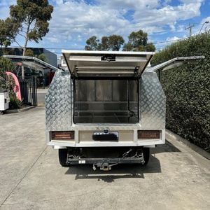 Customized Waterproof Heavy Duty Aluminum Truck Ute Canopy with <b>Tool</b> <b>Boxes</b> and Lockable Features - Product Image 3