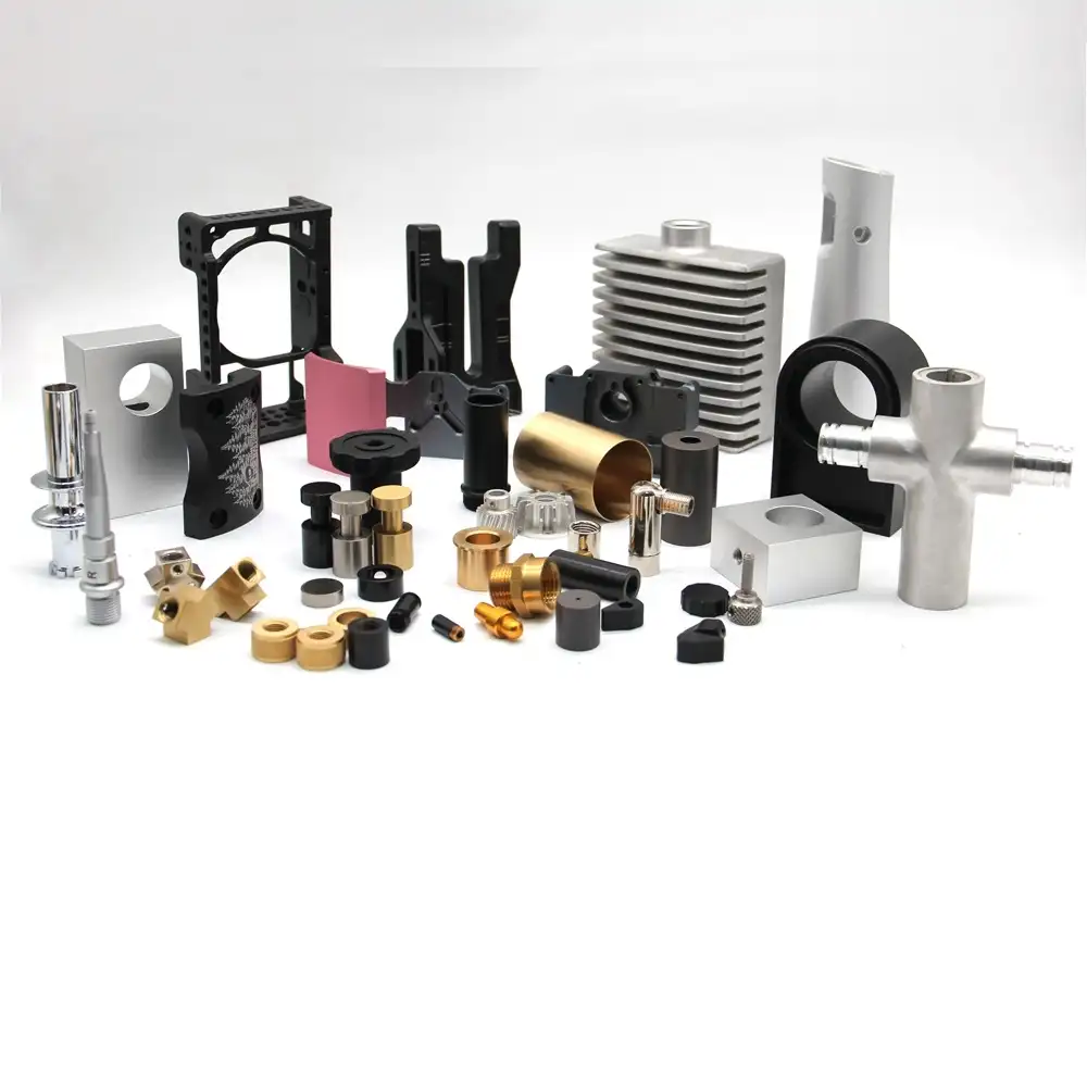 OEM custom metal fabrication CNC machining service anodized aluminum/brass/steel spare parts